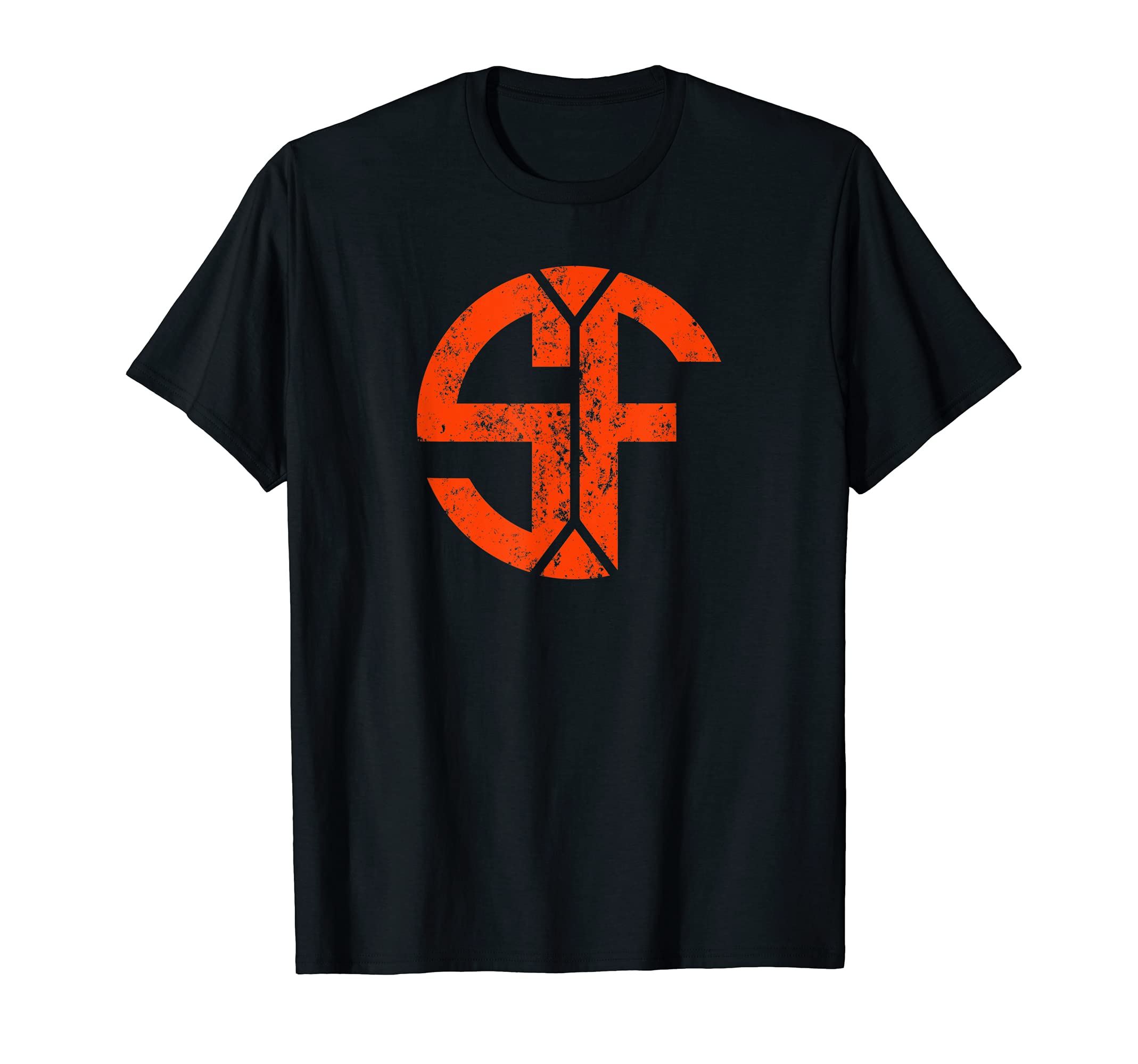 San Francisco SF Monogram LLCVintage San Francisco SF Home Monogram Game Day Giant T-Shirt