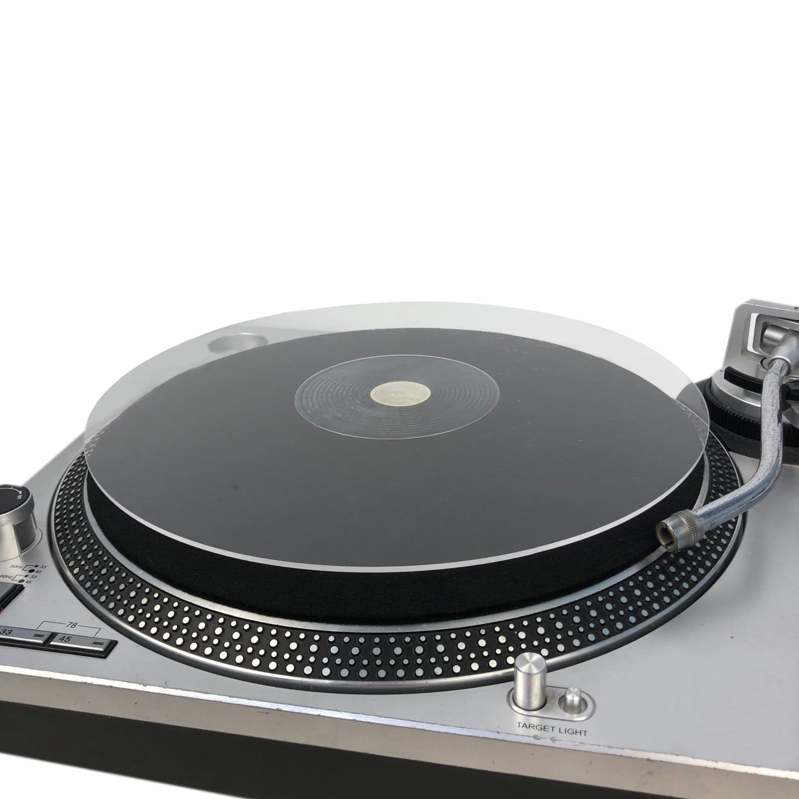 Clear Acrylic Turntable Mat, 11.75” Platter Slipmat for 12'' Vinyl Record Player, Antistatic and Noise-Reducing to Enhanced Tighter Bass Quality, Record Player Mat