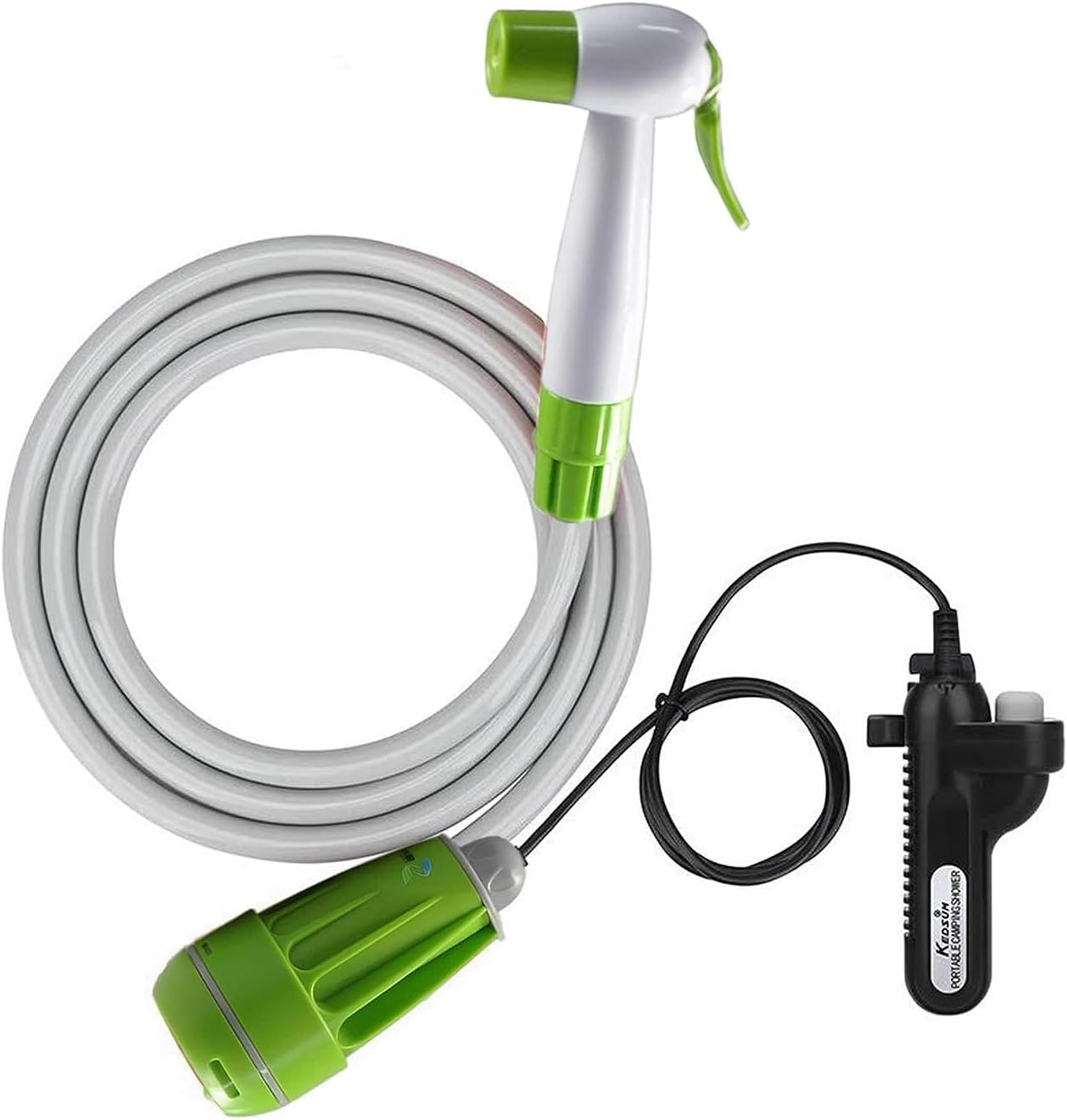 Crownline Portable and Rechargeable Outdoor Bidet, Apple Green, Rpb-220