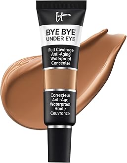 It Cosmetics0.4 Oz Bye Bye Under Eye Full Coverage Anti-Aging Waterproof Concealer (40.5 Deep)
