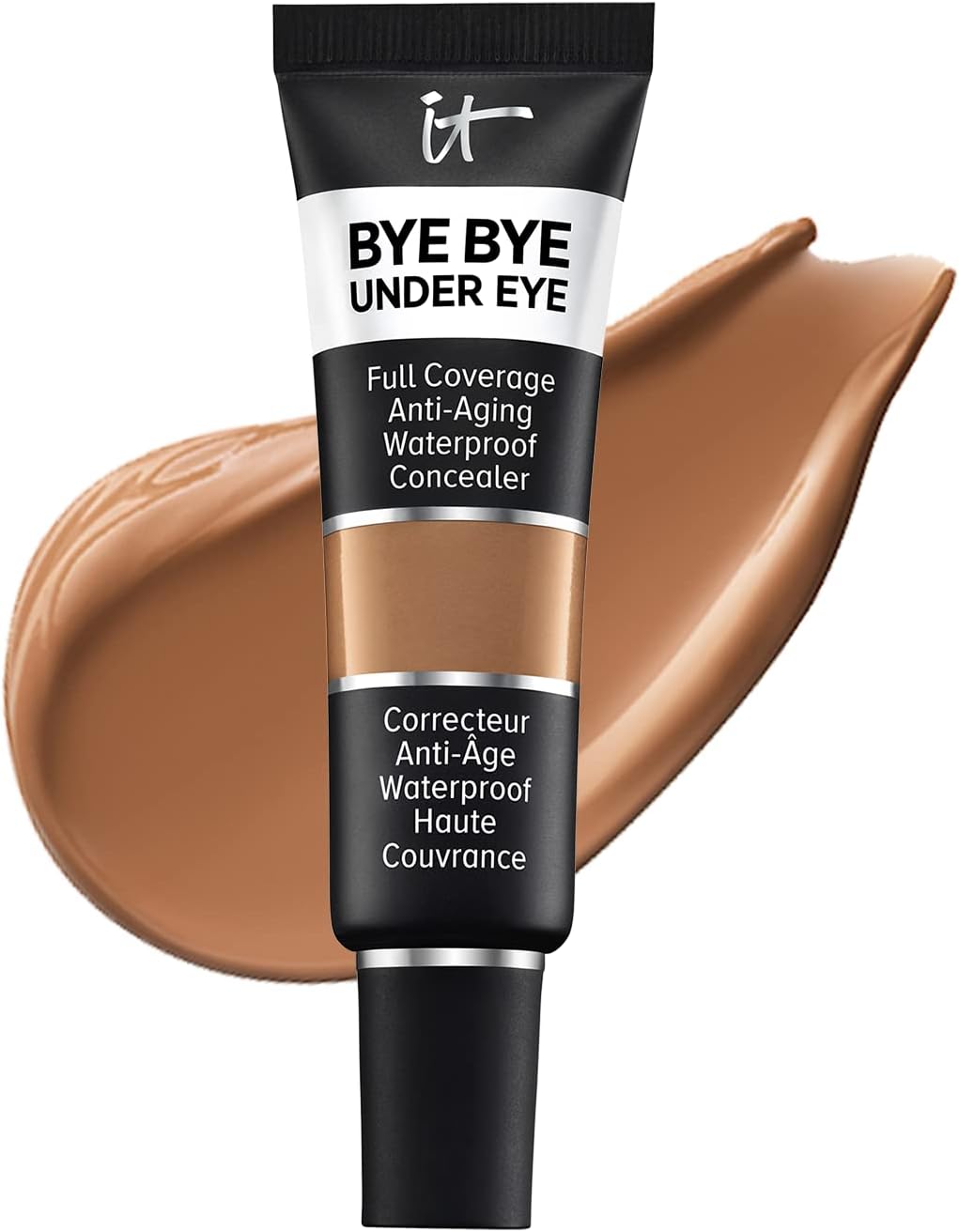 IT Cosmetics Bye Bye Under Eye Concealer, Highly Pigmented and Water-Resistant with Long-Wearing Finish