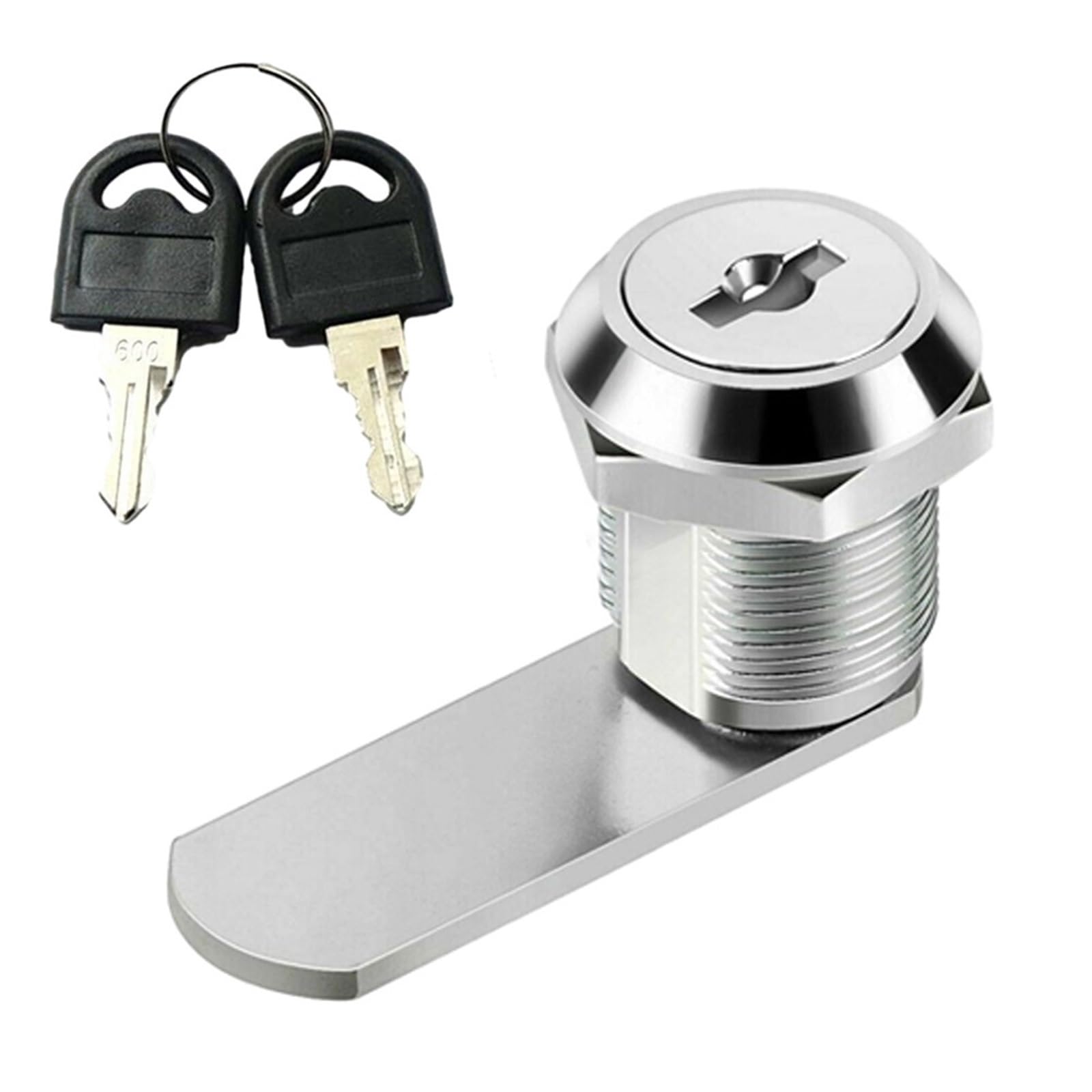 Dsfihjo 20Mm Mailbox Lock 4 Sizes Mailbox Lock With 2 Keys For File Cabinet Tool Box Locker Cam Security Furniture Hardware Door Mail(20Mm)