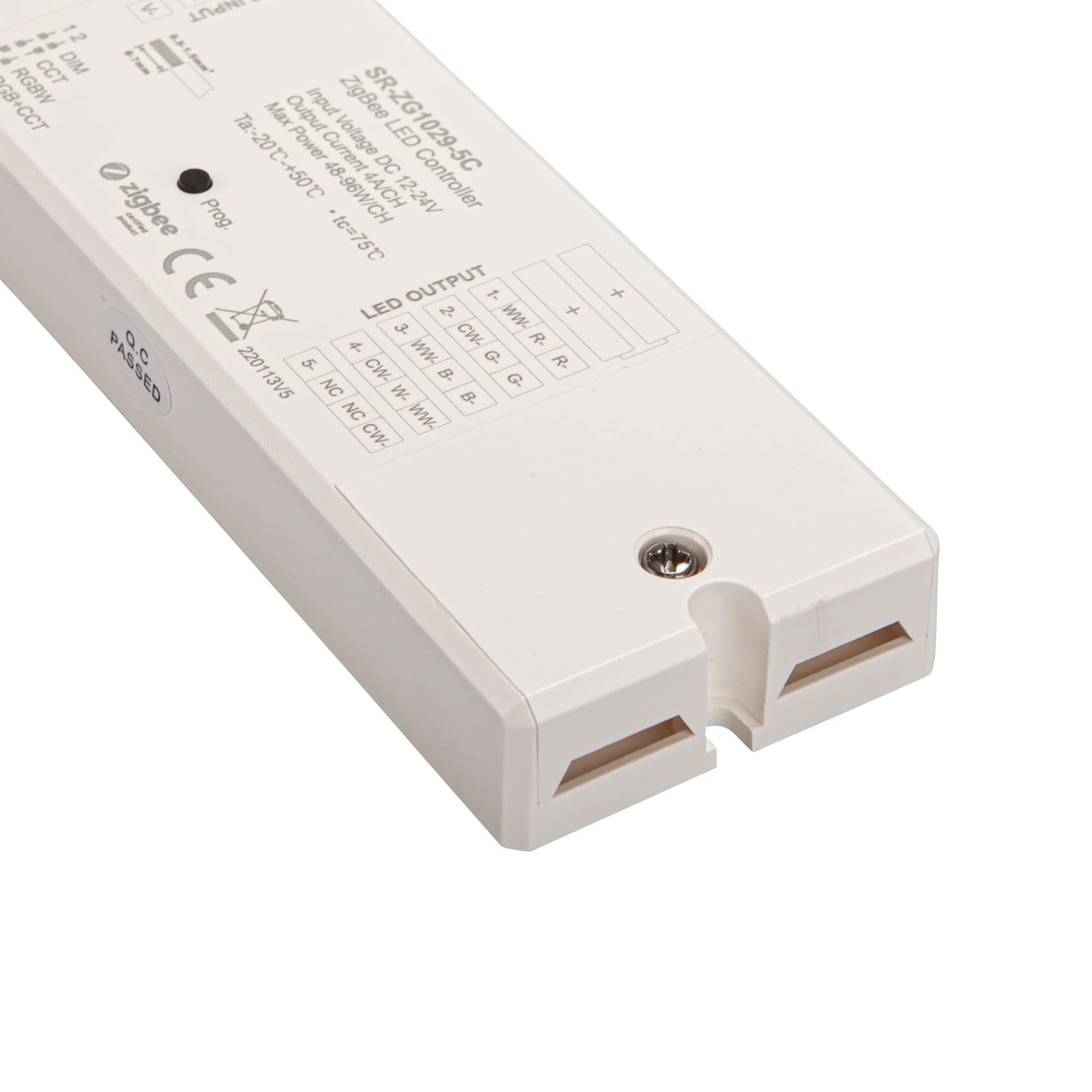 CONNEX Zigbee Dimmer einfarbige/CCT/RGB/RGBW/RGB+CCT 12-36V DC bis 4x5A