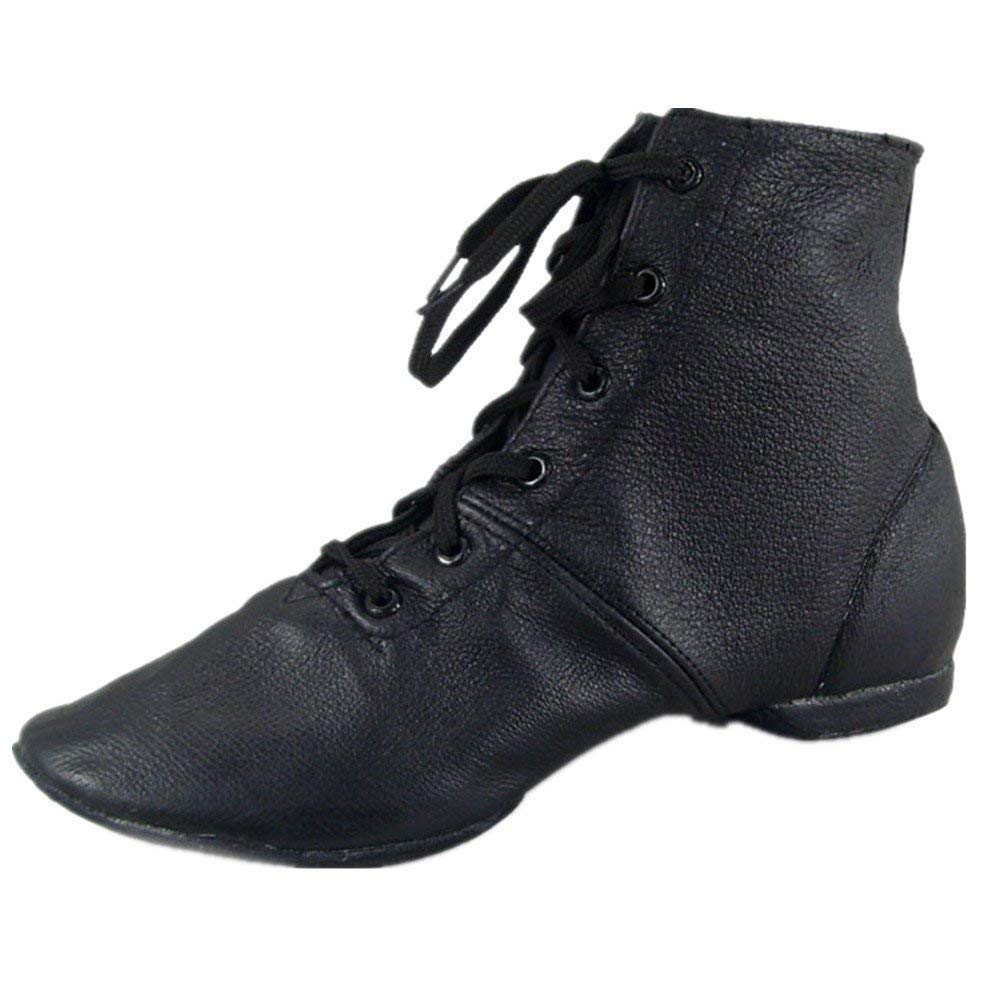 Capezio Girls Style Exception Dance-shoes, Black, 1 M Yth US