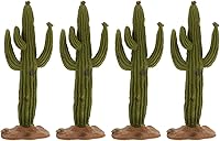 Vista 1 de Healifty 4 figuras de cactus artificiales para decoración de cactus, plantas de cactus artificiales