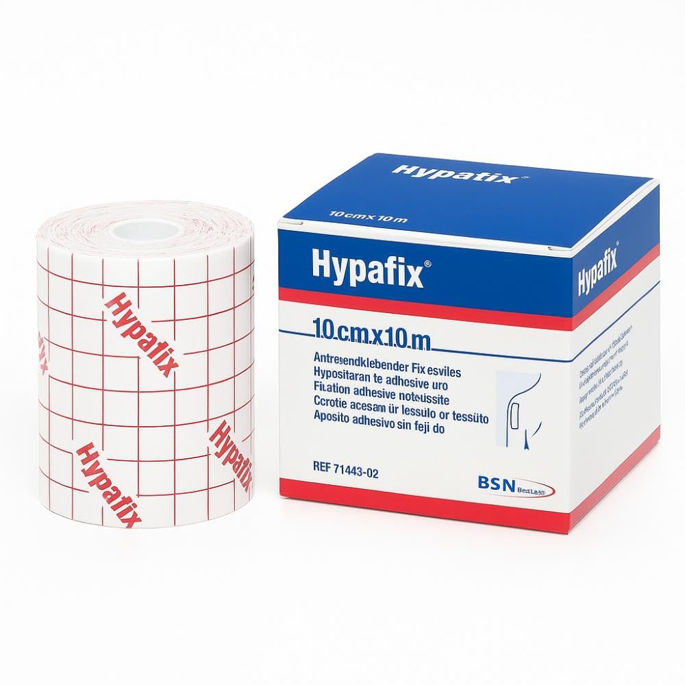 BSN Hypafix Wide-area Dressing Fixation, Roll of Tape, 10cm x 10m (4 in x 11 yds)