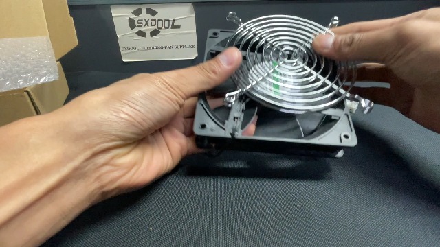 FAN AXIAL THERMOCOOL (120X120X25mm)CLASS F 57/66 CFM SLEEVE 110V - Foto 5