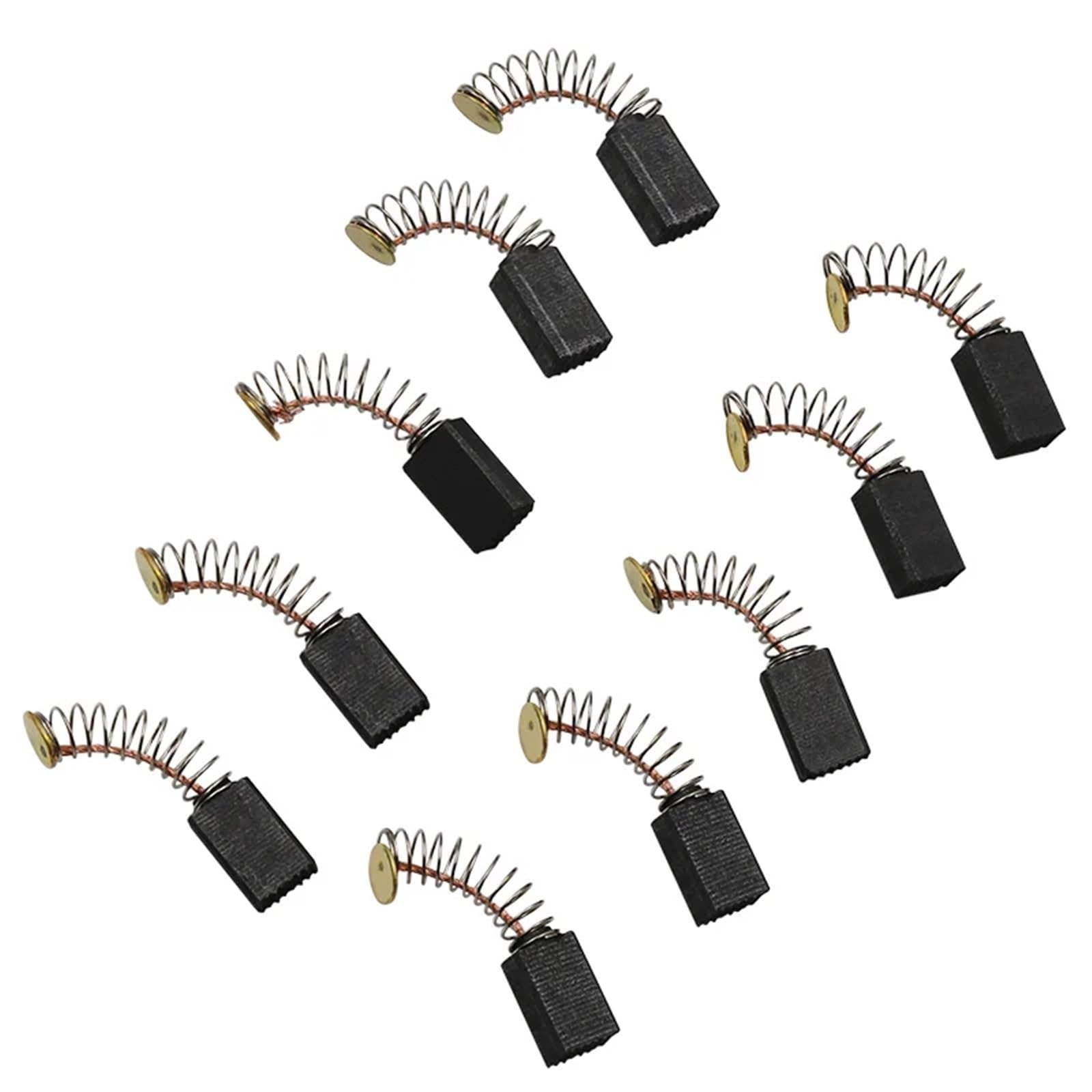 Escobillas de carbón for motores eléctricos, 200 piezas, mini taladro, amoladora eléctrica, repuestos escobillas for, herramienta rotativa, 5x8x12,5 mm(L)