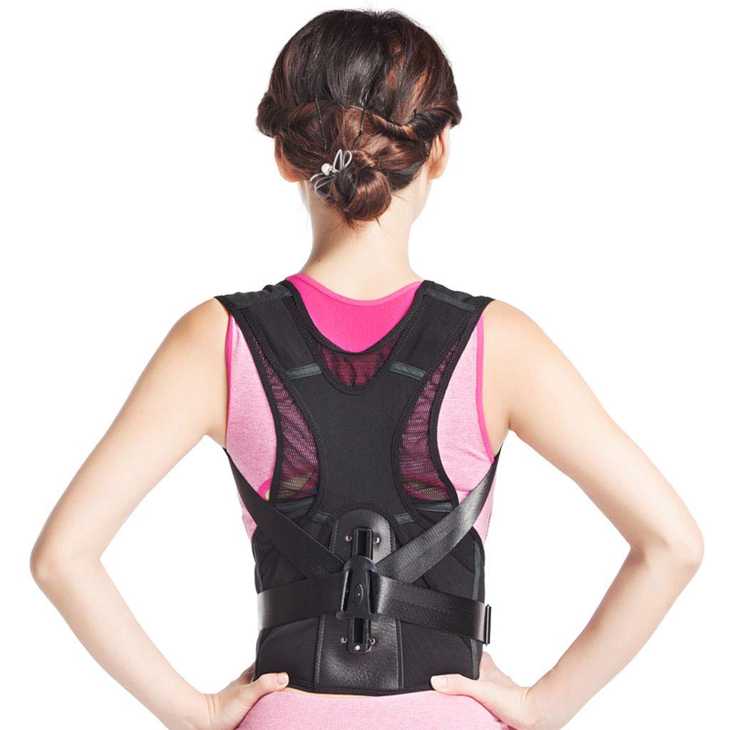 Cintura di correzione della gobba, ortesi per la Postura del Bambino Seduto con Supporto per la Schiena, Postura di correzione della Schiena e Anti-gobba, S (Waistline:50-65cm)