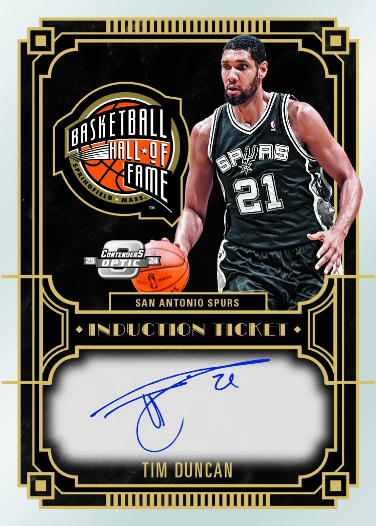 2023-24 Panini Contenders Optic NBA-Sammelkartenbox (Hobby) (1 Autogramm)