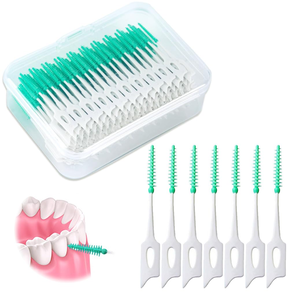 ZIBUYU® 200Pcs Interdental Brush for Teeth, Dental Floss, Soft Dental Picks Interdental Brushes Soft Silicone Dental Picks Dental Caries Cleaning Tools (B0DD3DSF53) Amazon Price History, Amazon Price Tracker