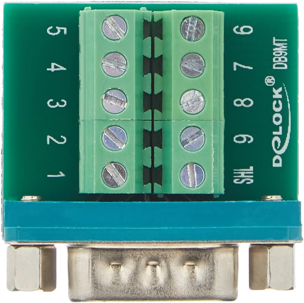 Sub-D 9-Pin Terminal Block Adapter