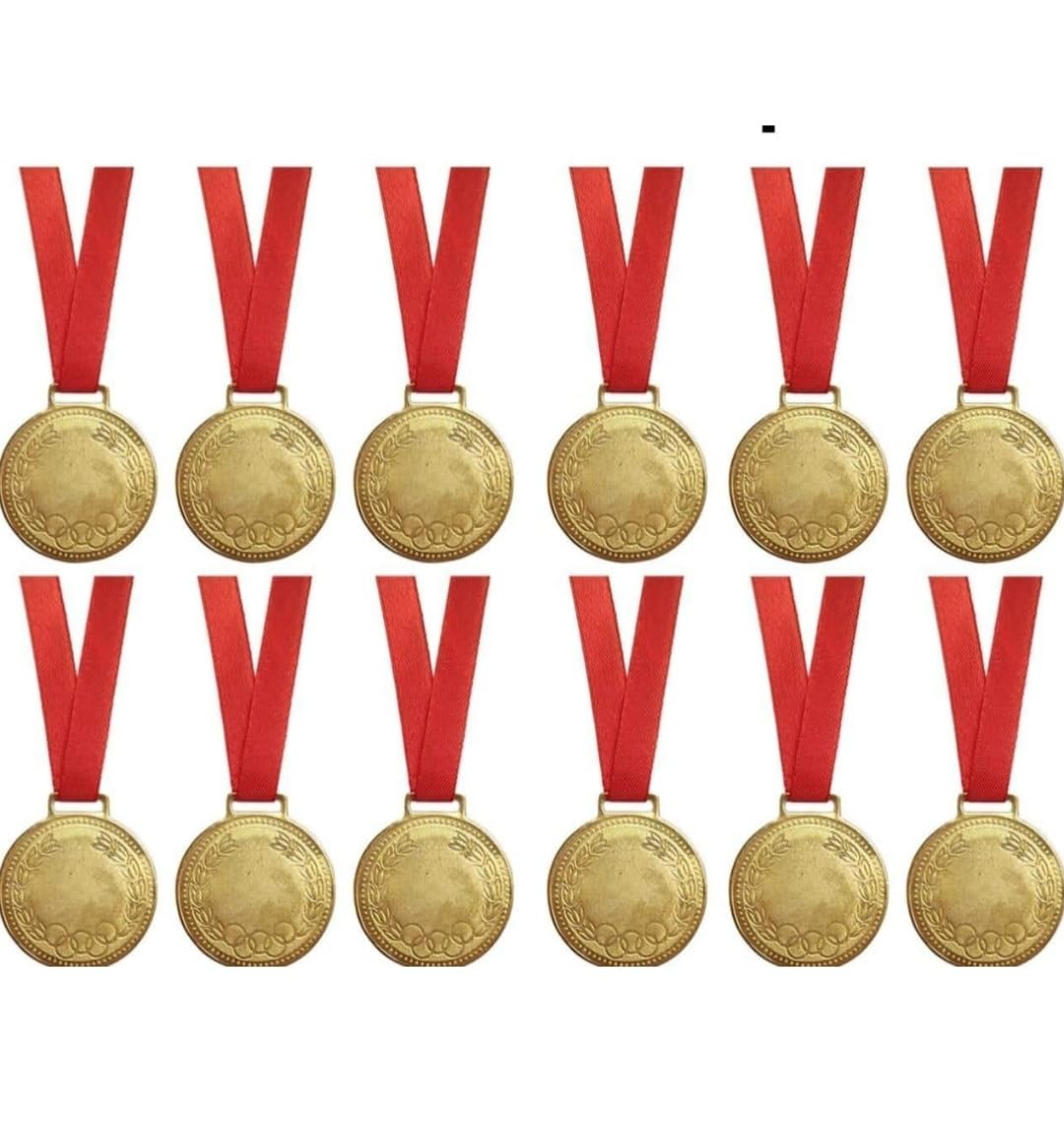 12 Pcs Gold Medal for School COMPETETION Medals/Sports COMPETETION Medals/Medals for Any Event/Throw Ball Medals-image-28