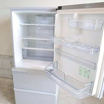 Amazon.co.jp: AQR-27G-S(ミスティシルバ-) 3ドア冷蔵庫 右開き 272L