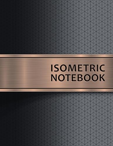 Isometric Notebook: Detailed Light Grid (1/4" and 1/8") for Easy 3D Drawing, Drafting, Technical Drawing and Sketching | 8.5" x 11" | 110 pages Graph Paper