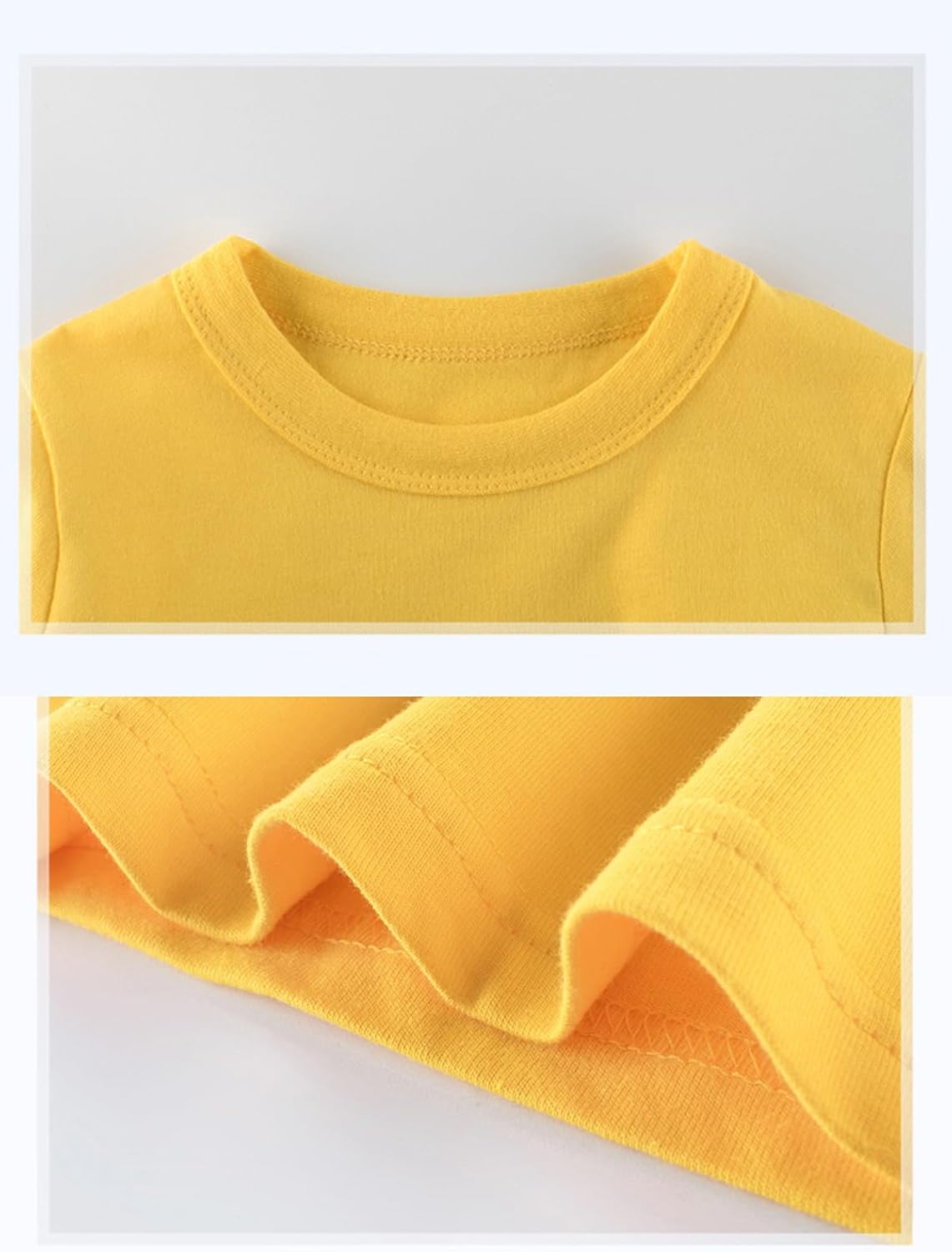 4-Pack Toddler Boys T-Shirts Solid Color Short Sleeve Tees Summer Crewneck Tops - Image 8