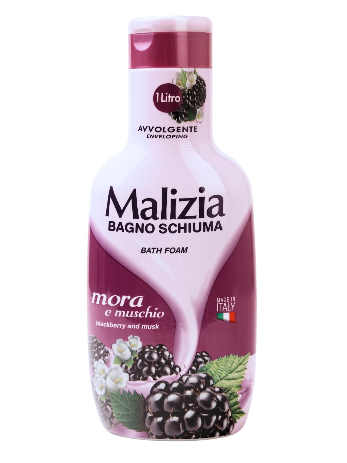MALIZIA Morra e Muschio/Musk & Berries Bath Foam 1000 ml