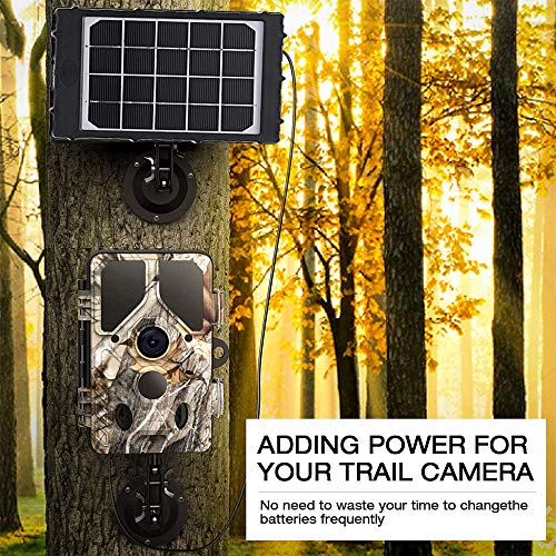 Pannello Solare per Fotocamera Caccia IP66