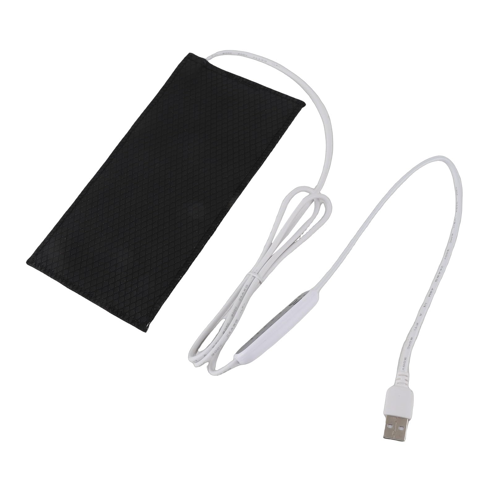 Ejoyous Podkładka Grzewcza z regulacją Temperatury Podkładka Grzewcza z PVC, USB Od 68 do 104 Stopni Fahrenheita 4 Biegi DC 5 V Wodoodporna Elastyczna na szyję, Plecy, Talia, Brzuch, Poduszka do