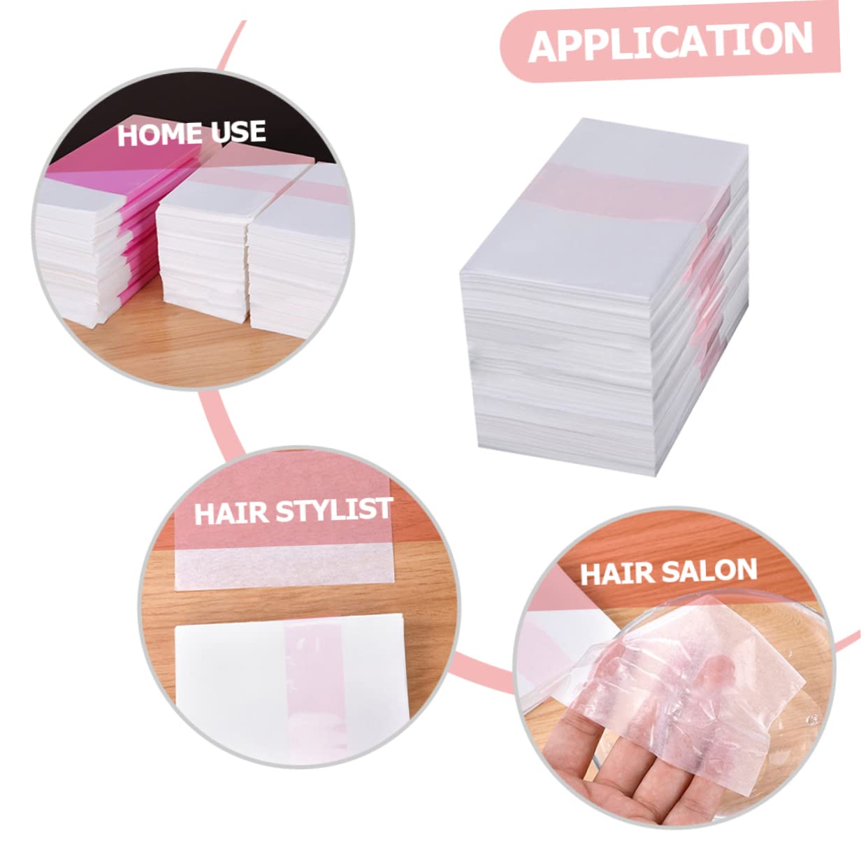 TOVINANNA Professional Barber Perm Paper 1400 Sheets Tissue Bulk by Hair Perm Kit for Salon Hair Perm Paper for Hair Styling