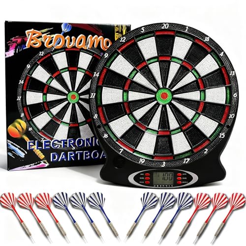 Brovamo Dartscheibe Elektronisch, Elektronische Dartscheibe mit...