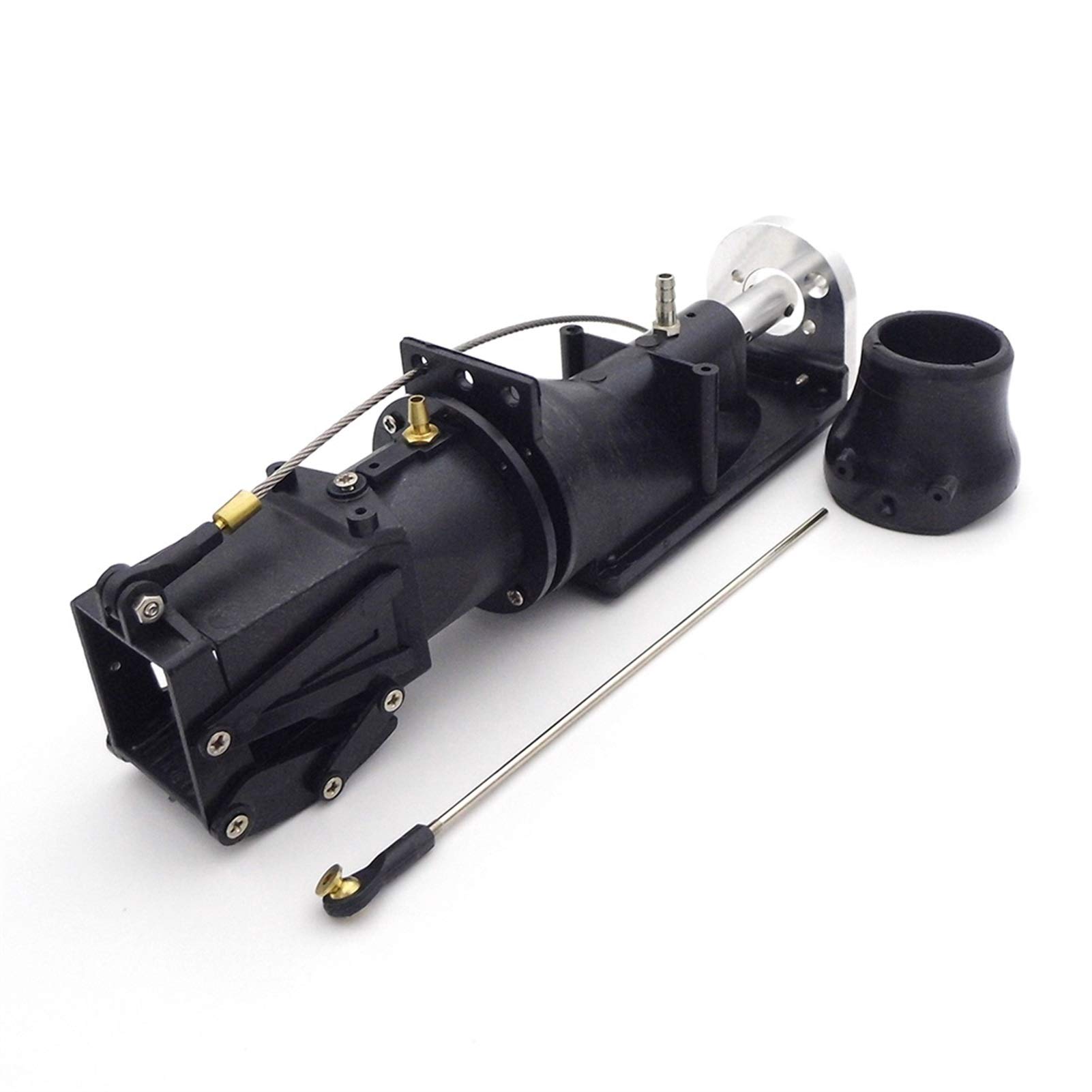 Bomba de Chorro de Agua de 26mm, 3 Cuchillas, eyector hacia adelante y atrás, 40cm-60cm, Barco a Control Remoto, 1 ud.