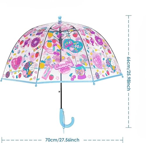 Generic CLEAR BUBBLE UMBRELLA Perfect For Walking Safety- Child Safe thumb #5