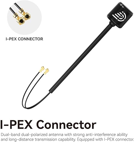 Miniatura 3 de Antena FPV de repuesto compatible con unidad de aire DJI O3 -2 piezas