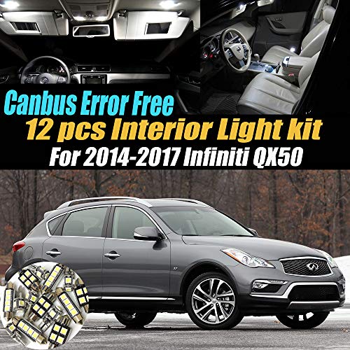 Kit Led Blanco Frío 6000K Para Infiniti QX50 2014-2017
