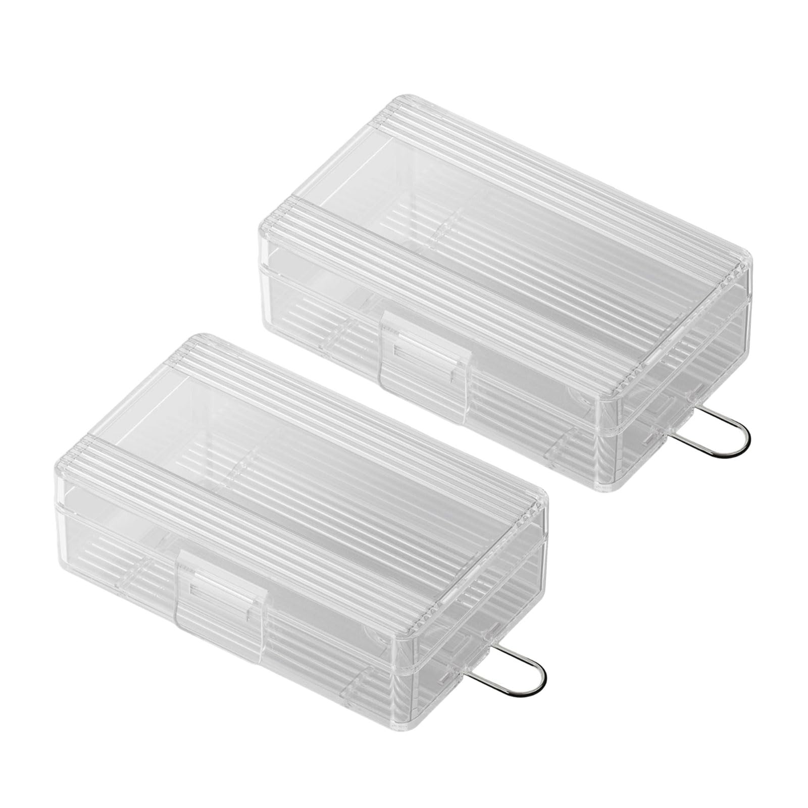 SZYDD Clear Battery Storage Case for 2pc 21700 Batteries Container Protect Your Batteries, Short Circuit and Battery Box Storage Box