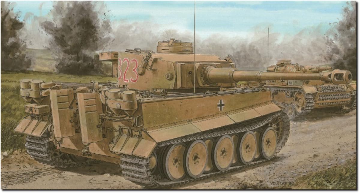 Amazon | プラッツ ドラゴン 1/35 WW2 ドイツ ティーガーI 極初期生産