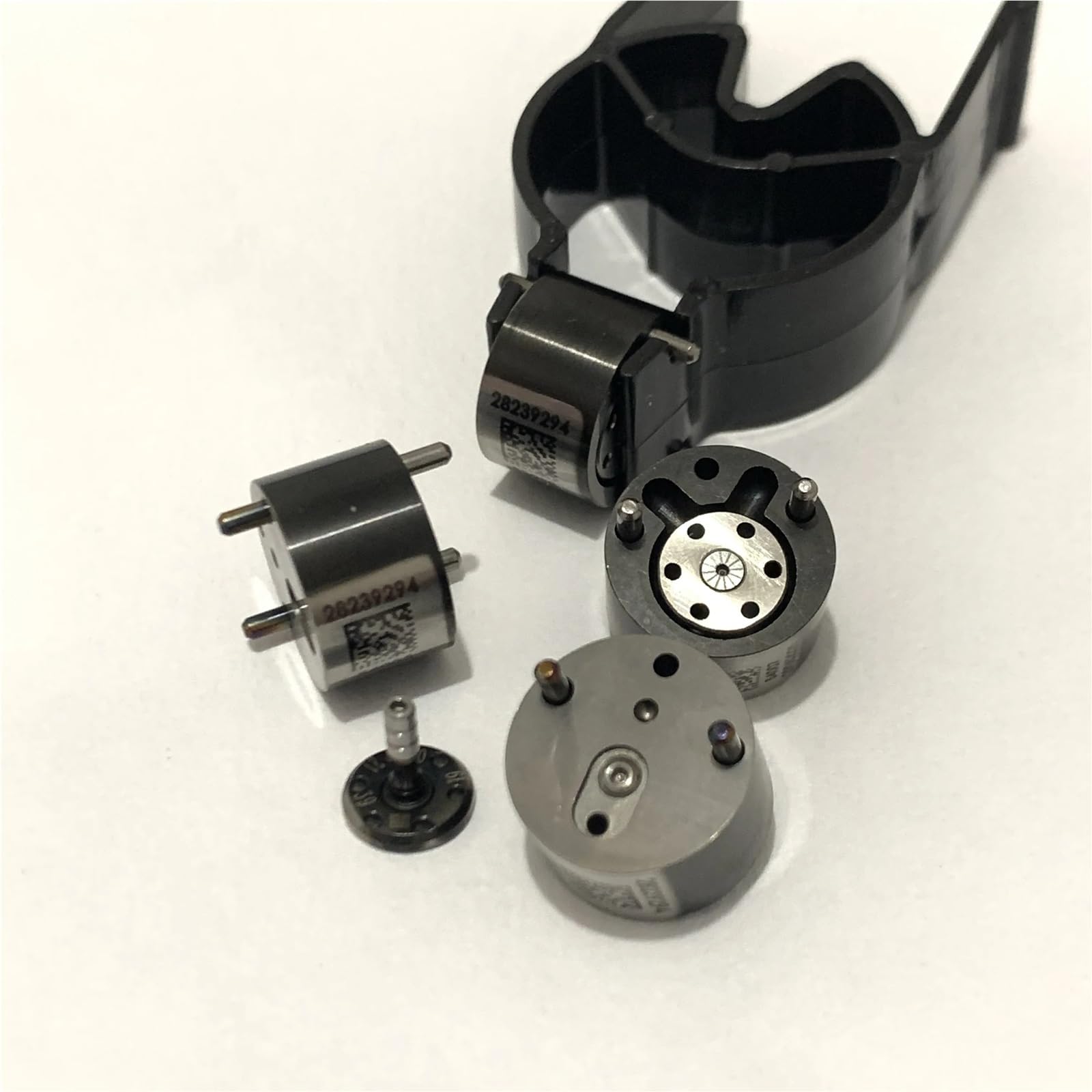 Conector Inyector Válvulas de control de boquillas de inyector de combustible diésel Common Rail 9308-621C, 9308Z621C, 28239294 y 28440421, compatibles con Delphi. Inyector de Gasolina
