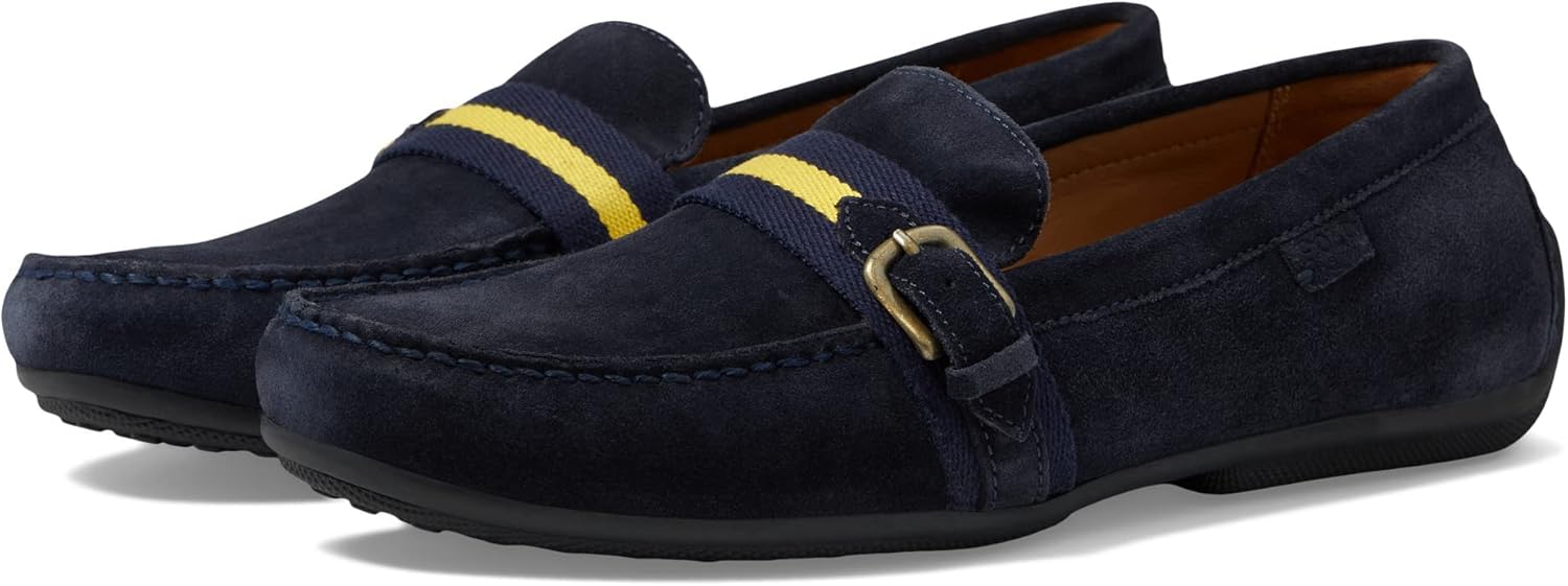 POLO RALPH LAUREN Suede-RIALI-SO-LFR Navy