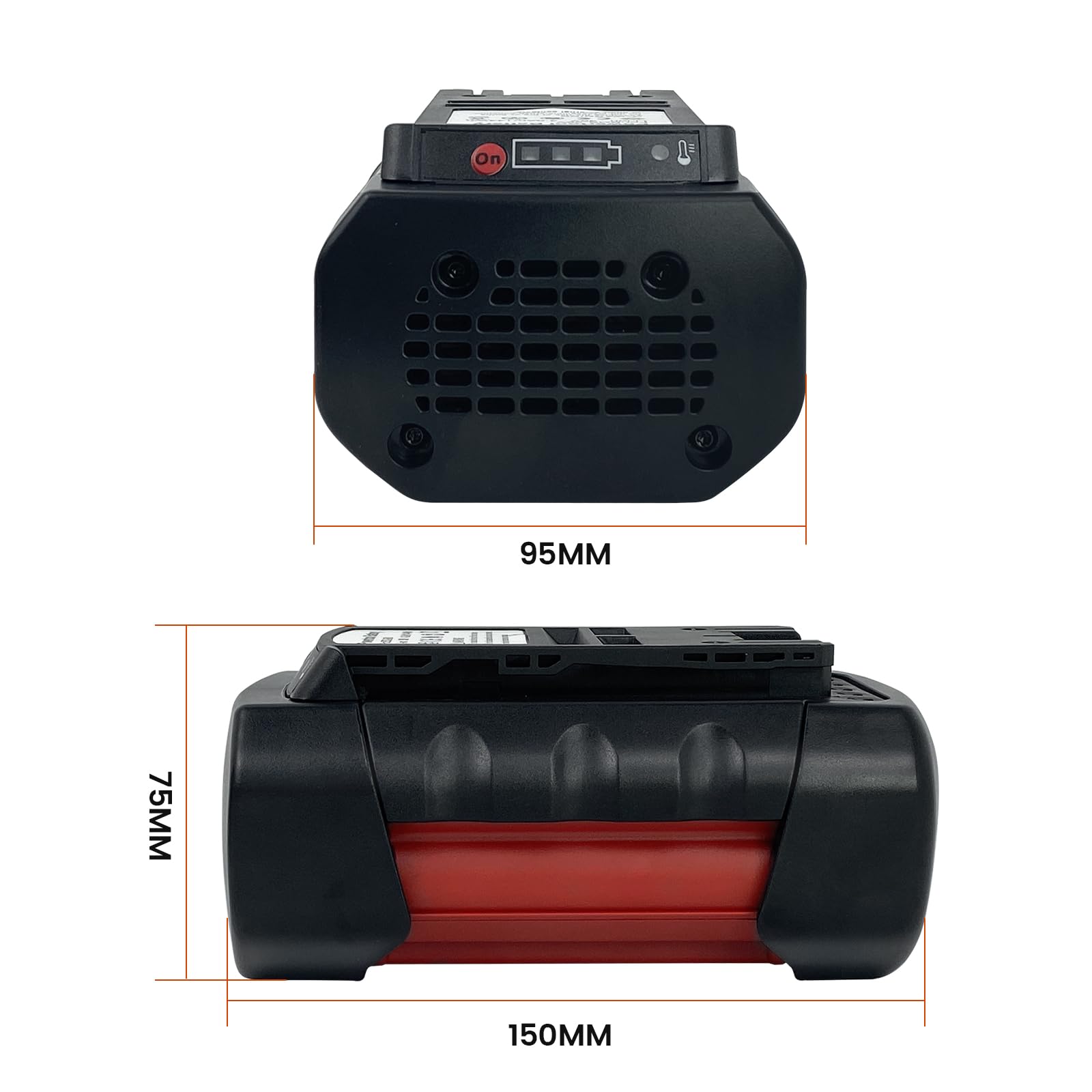 36 V 6,0 Ah BOS36A zamiennik baterii litowej kompatybilny z akumulatorem Bosch 36V pasuje do Bosch 36V BAT810 BAT836 BAT840 BAT840D GBH36VF-Li GKS36V-LI GSA36V-LI GSB36V-Li akumulatorowe