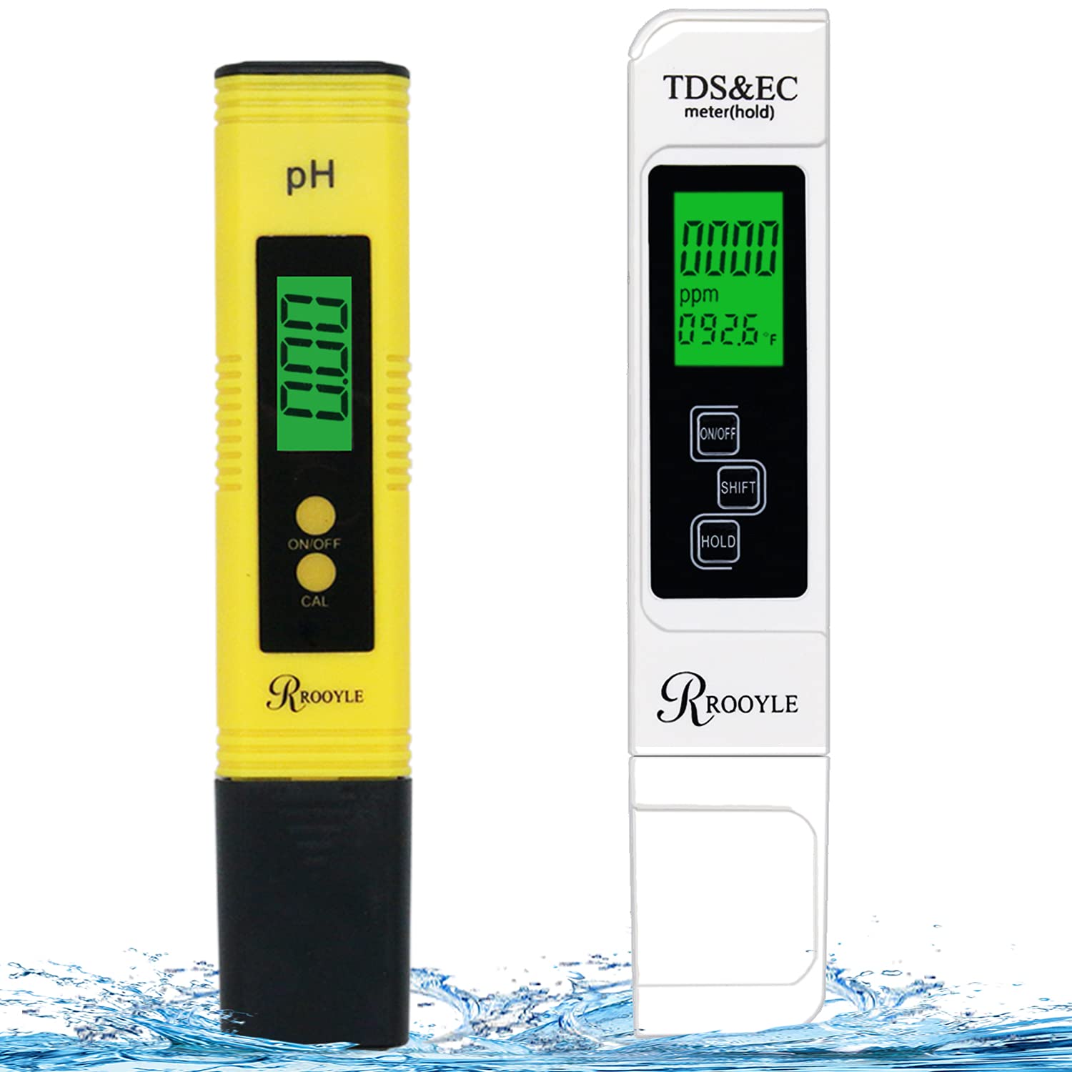 ROOYLE PH Meter and TDS Meter Combo. Digital PH Meter and TDS Meter