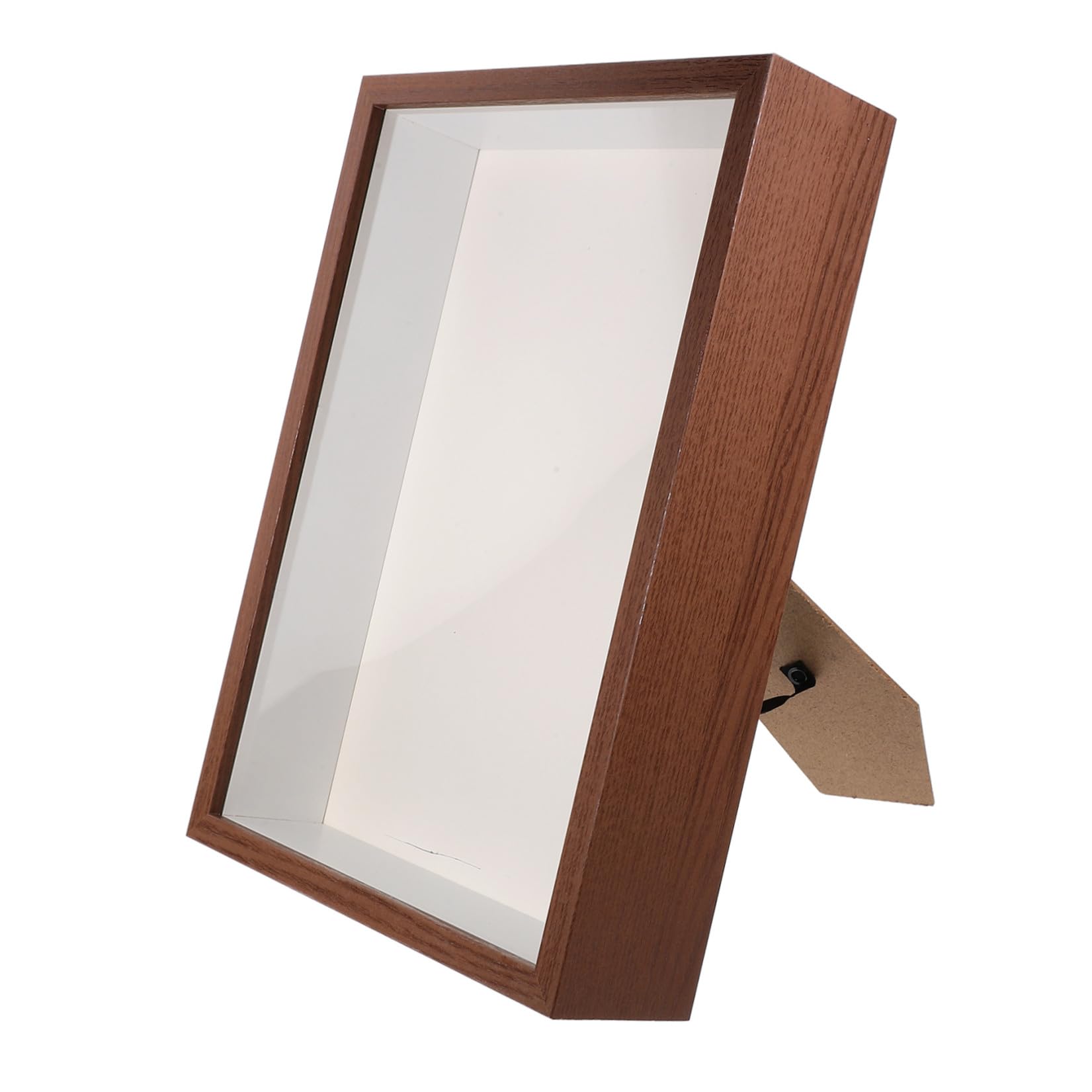 CANIGHT Cornice Struttura Robusta in Legno e Acrilico per Fiori Secchi Design Artigianale 3d A3 per Decorazione Desktop e Hotel