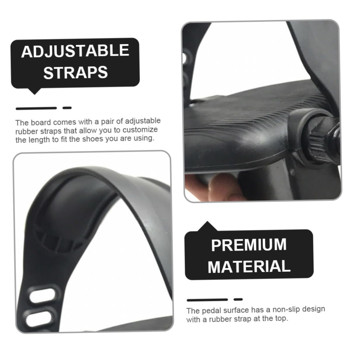 WOONEKY rutschfeste Fahrradpedale Aus Robustem Material Für Heimtrainer Und Outdoor Fahrräder Als Reparatur Ersatzteile