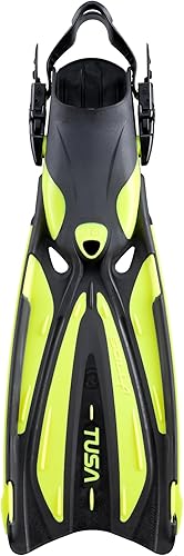 Miniatura 6 de TUSA SF-22 Solla - Aletas de buceo con tacón abierto Negro -,Azul cobalto,Azul cola de pez,amarillo (Flash Yellow),rojo oscuro