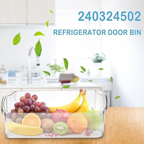 Miniatura 6 de AMI PARTS 240324502 - Estante para puerta de refrigerador compatible con cro-sley, frigi-daire, ken-more Reemplazar 844402, AP2549806, PS429767,