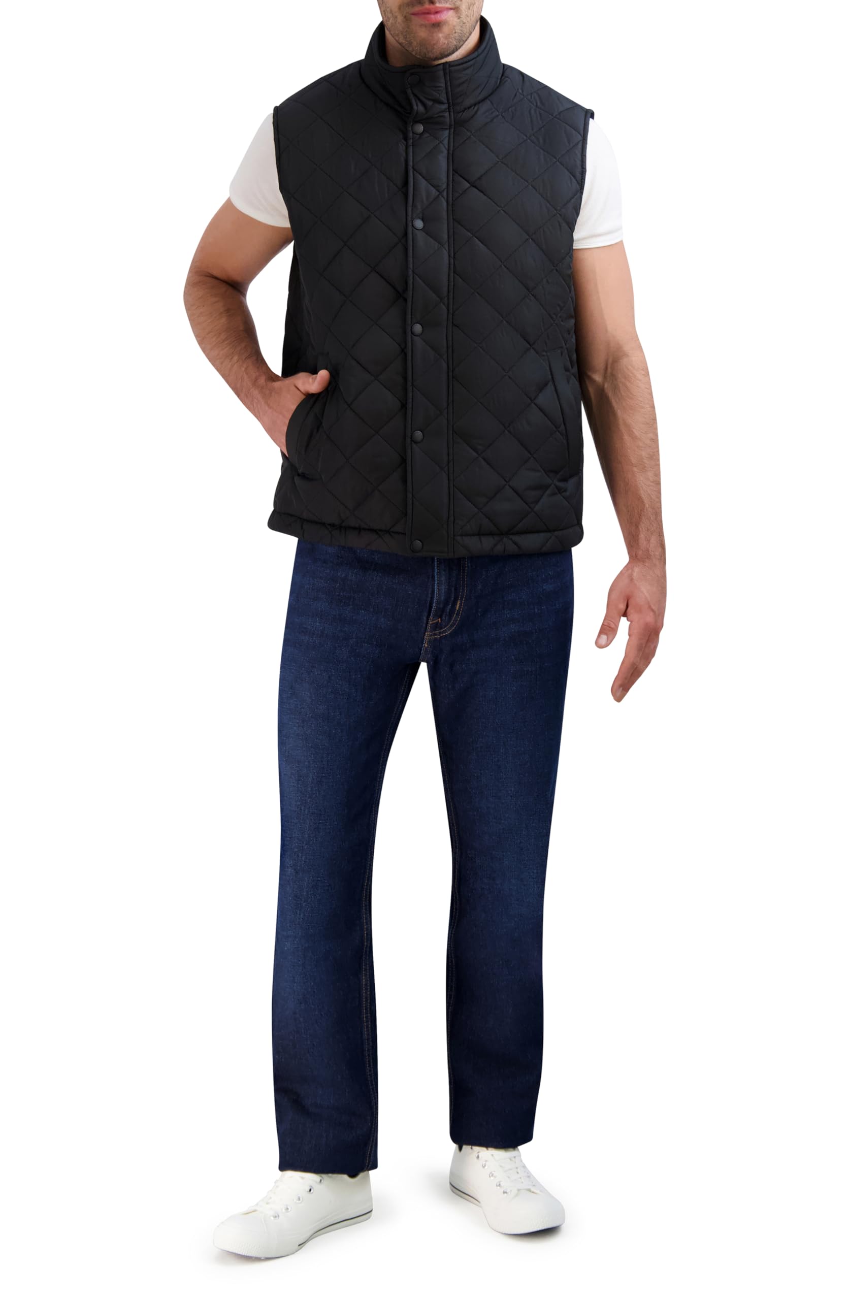 cole haan Men's Warm Versatile Casual Vest-picture-42