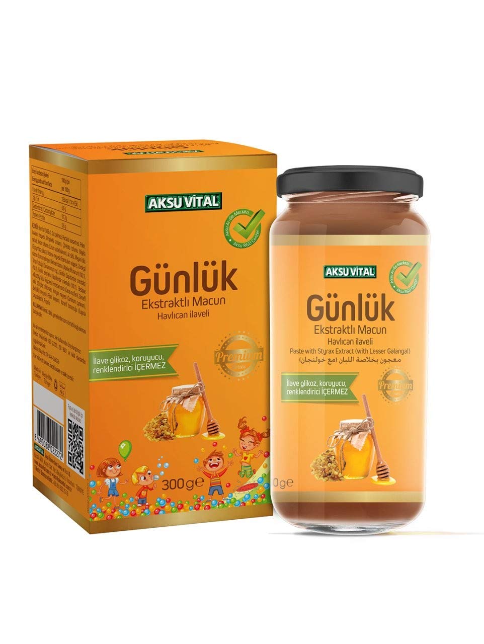 Aksuvital Günlük Ekst. Çocuk Macun 300G