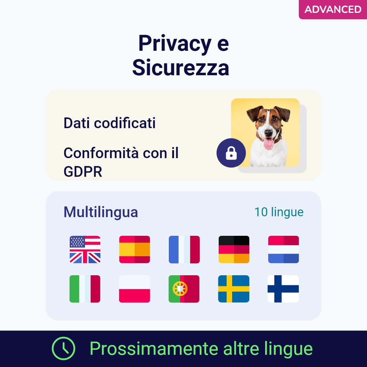 Koko Genetics Dna Test per Cani Advanced - (+175 Rapporti di Razze, Salute e Tratti) - Aggiornamenti Senza Costi aggiuntivi