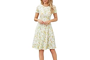 Summertime Chic: A-Line Dress That Flatters and Flows