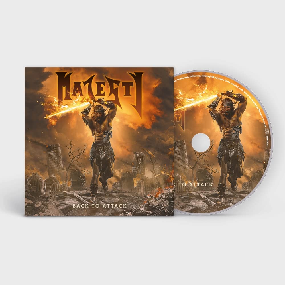 Majesty Back To Attack CD NEW