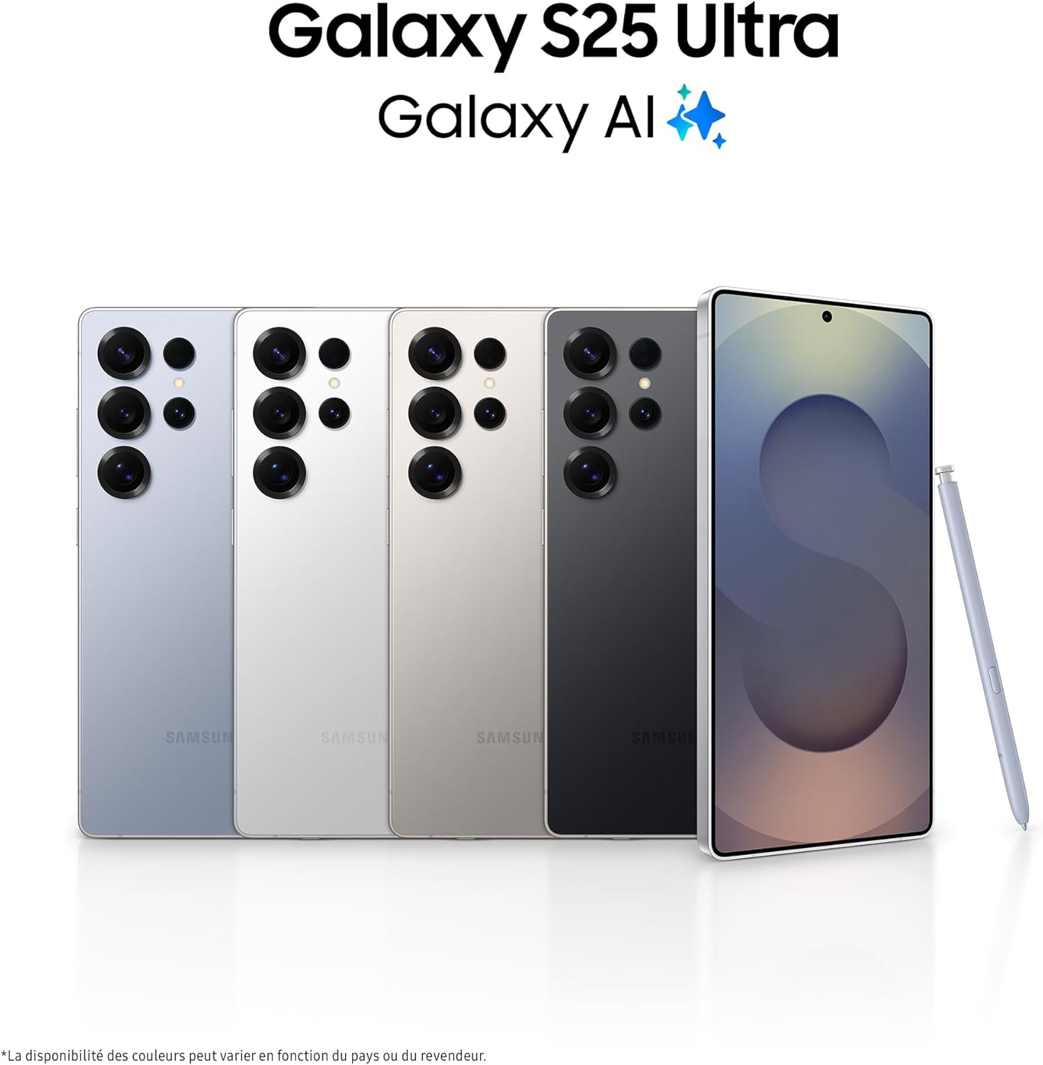 Samsung Galaxy S25 Ultra 5G 256Go Titanium Gray avec S Pen Samsung Galaxy S25 Ultra 5G 256Go Titanium Gray avec S Pen