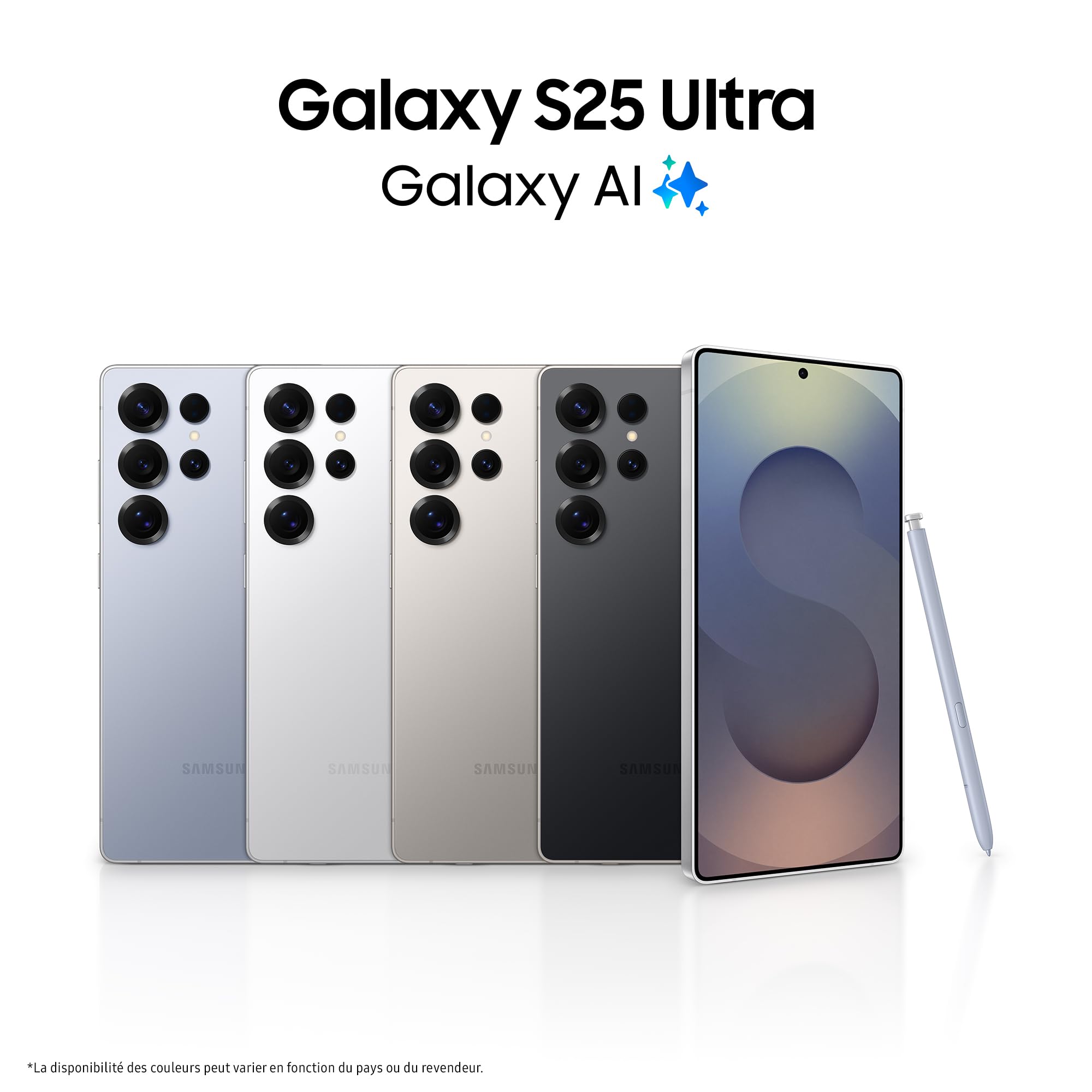Image secondaire de Samsung Galaxy S25 Ultra - Smartphone Android 5G avec 1 To et Chargeur Rapide 25W - Bleu Titane