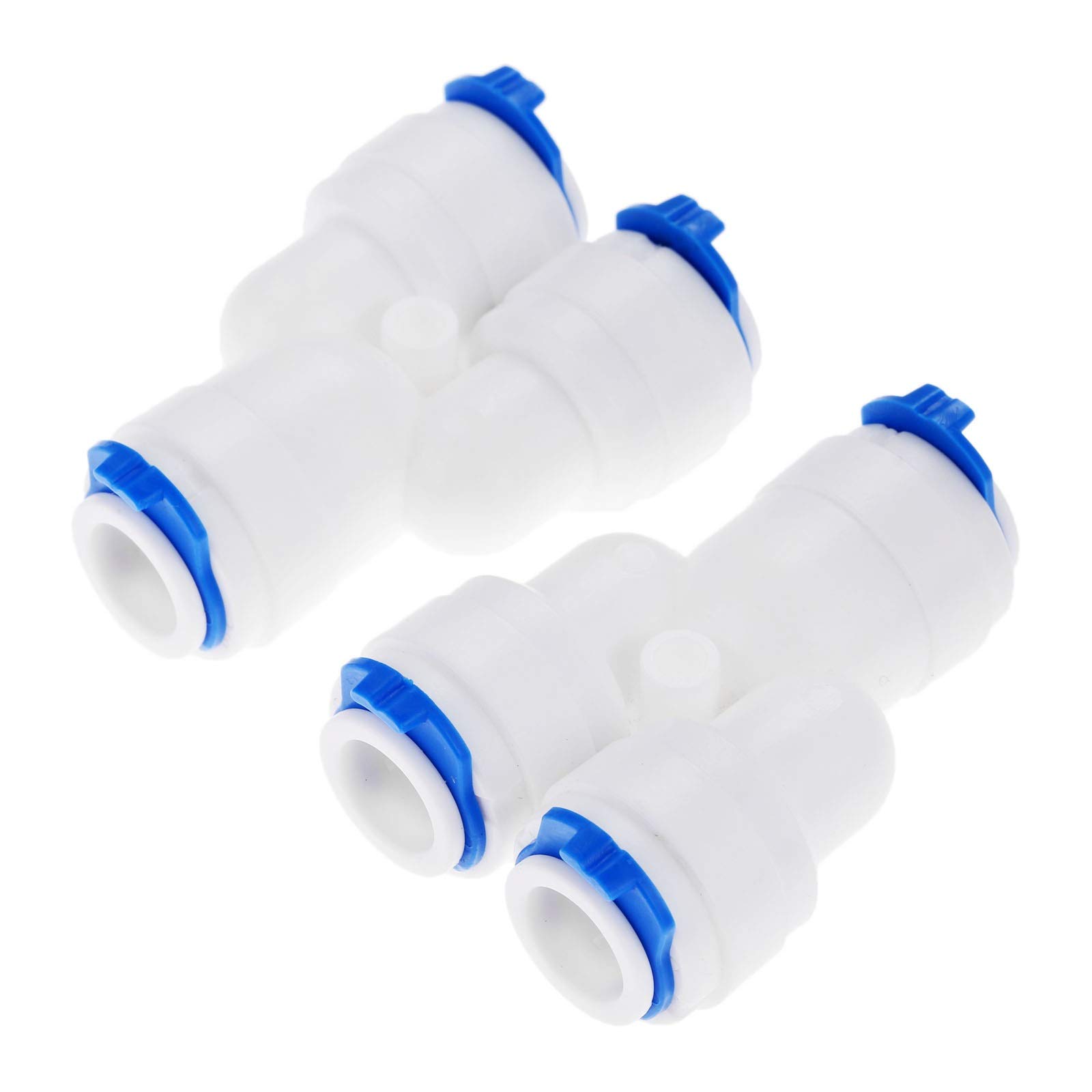 Accesorio de Manguera, jardín Conexión rápida 2 Piezas Válvula retención Codo Agua Acoplamiento rápido Manguera 1/4" OD 1/8" Macho ósmosis inversa Tubería plástico