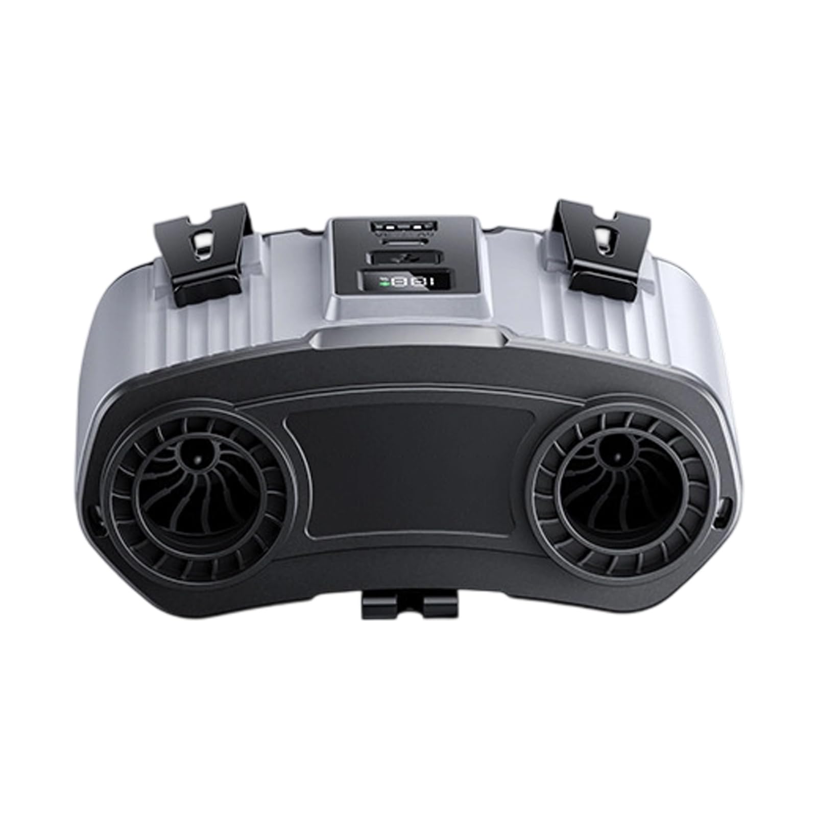 Ventilateur de bureau portable rechargeable contre la chaleur en camping et travail