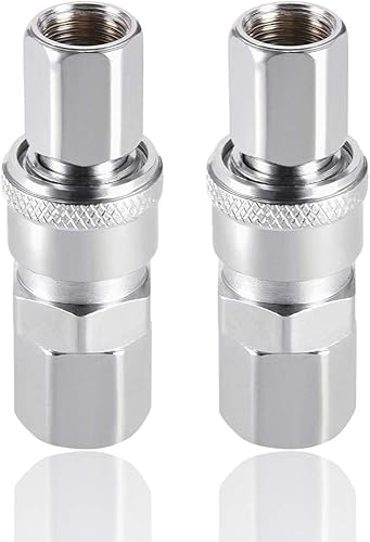 NACX SF20 + PF20 - Juego de 2 arandelas de presión para herramientas de aire (conexión rápida, G14") NACX SF20 + PF20 - Juego de 2 arandelas de presión para herramientas de aire (conexión rápida, G14")