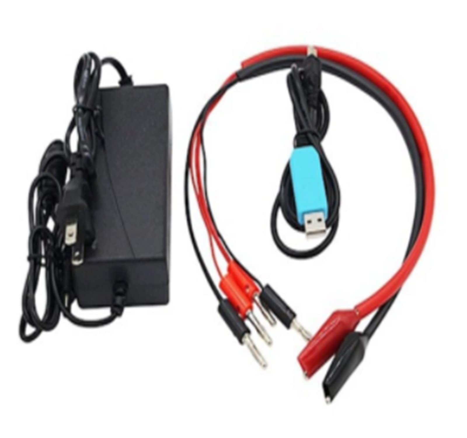 VCHICS Probador de Carga electrónica, EBC-A05 + Capacidad de la batería Rendimiento de Potencia Cargador de Prueba de Carga electrónica for computadora de batería móvil Salida de 5V Fácil de Usar